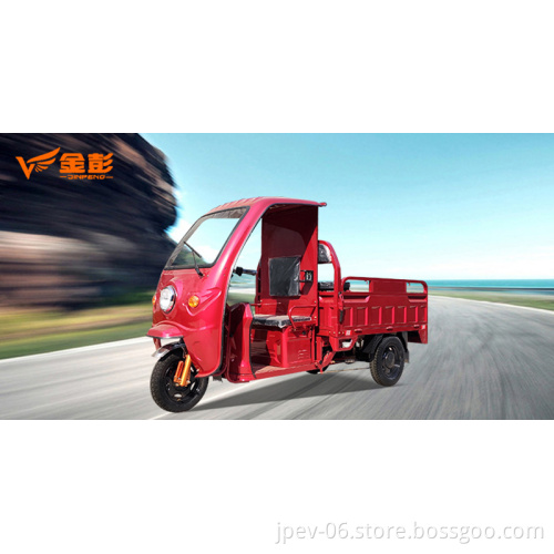 JINPENG Hot Selling Heavy Loading Capacity Electric Tricycles for Cargo